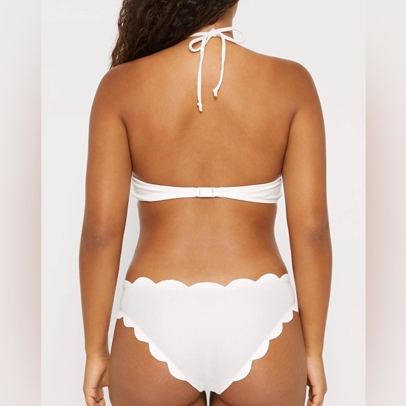 MARYSIA SWIM MOTT CUTOUT MAILLOT IN COCONUT MEDIUM NWT BRAND NEW WHITE - Picture 5 of 5
